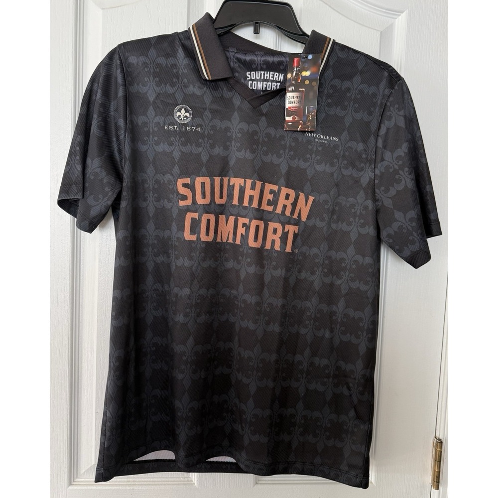 Southern Comfort Mens Jersey Short Sleeve Medium Shirt ‎ Rare New